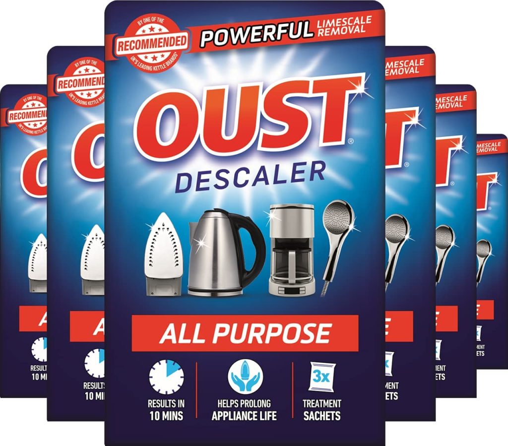 Oust Powerful All Purpose Descaler, Limescale Remover Ideal for Kettles, Coffee Machines